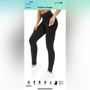 High Waisted Leggings with Pockets